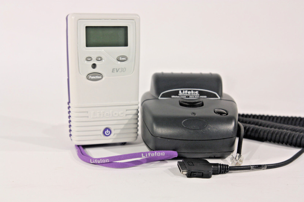 Lifeloc Technologies DOT Approved Evidential Breath Alcohol Tester EV30 +Printer