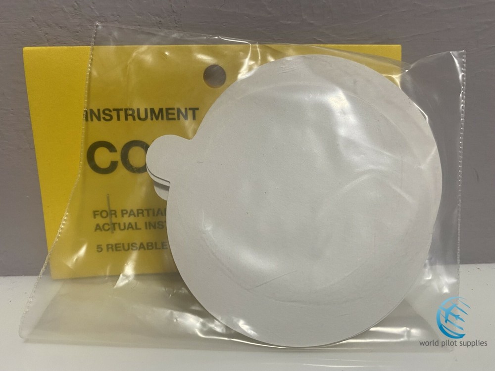 INSTRUMENT COVERS for PARTIAL PANEL PRACTICE, 5 Reusable  Covers