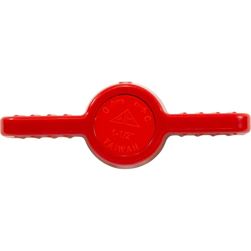 Replacement Handle, 1-1/2" HMIP Ball Valve, Red : HMIP150HANDLE