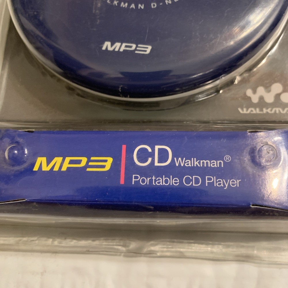 Sony CD Walkman with MP3 Playback - Blue (D-NE005/L)