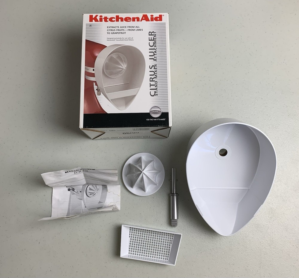 Kitchen Aid Stand Mixer Attachment Citrus Juicer Preowned Complete