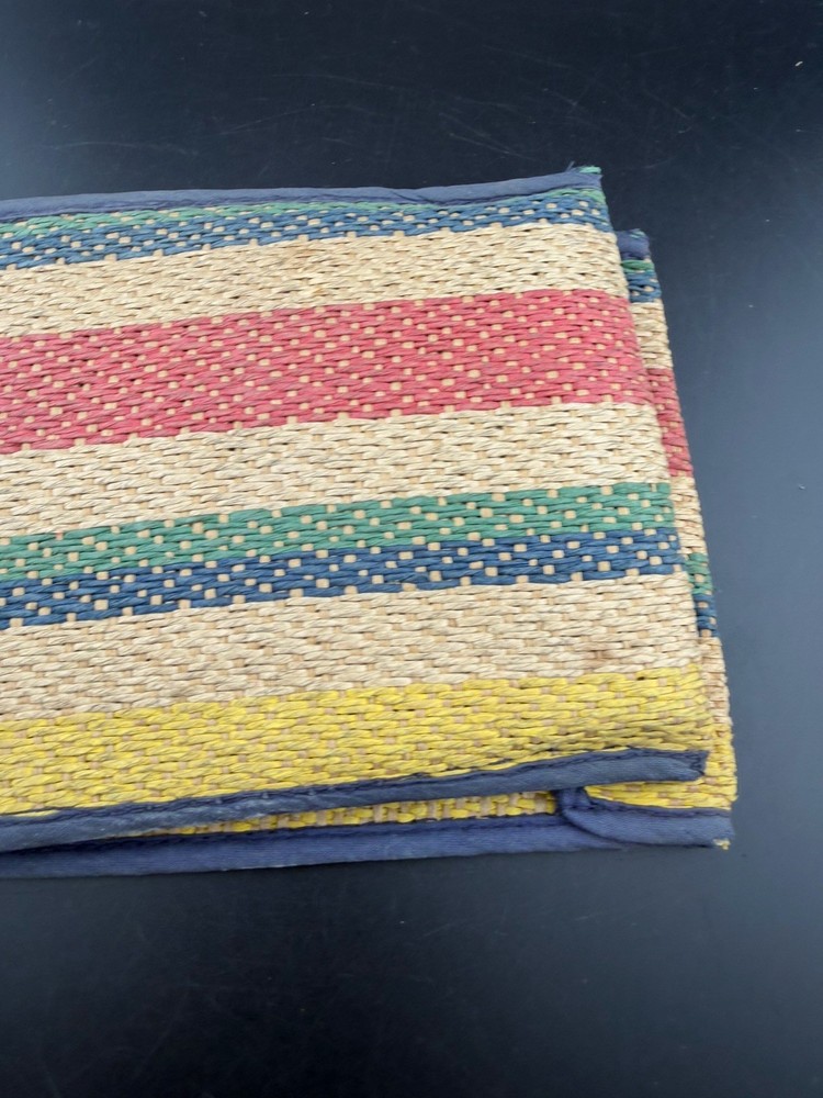 War Ration Books And Hand Woven Holder Case