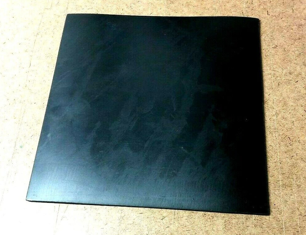 Neoprene Rubber Solid Flex Sheet 1/8" Thick x 8" x 8" Sq Pad  60 Duro Std