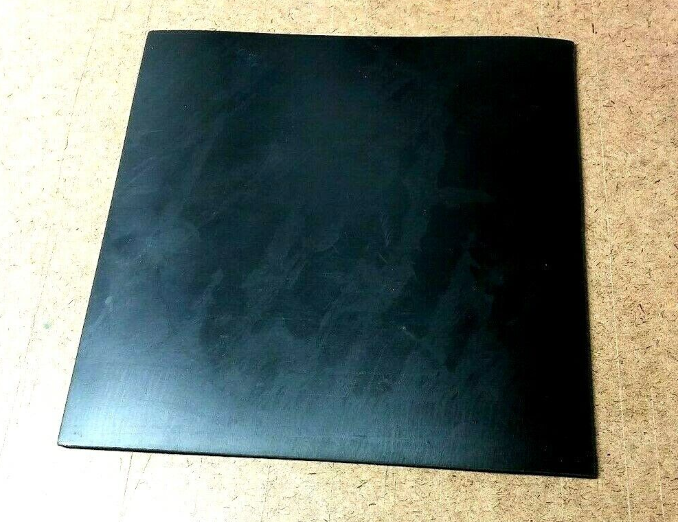 Neoprene Rubber Solid Flex Sheet 1/8" Thick x 8" x 8" Sq Pad 60 Duro Std