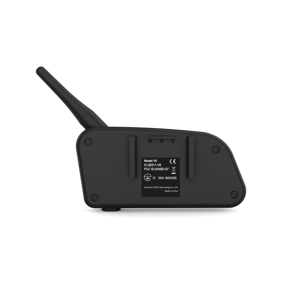 EJEAS Vnetphone V6 Motorcycle Bluetooth Headset, 2 Riders Intercom Bluetooth ...