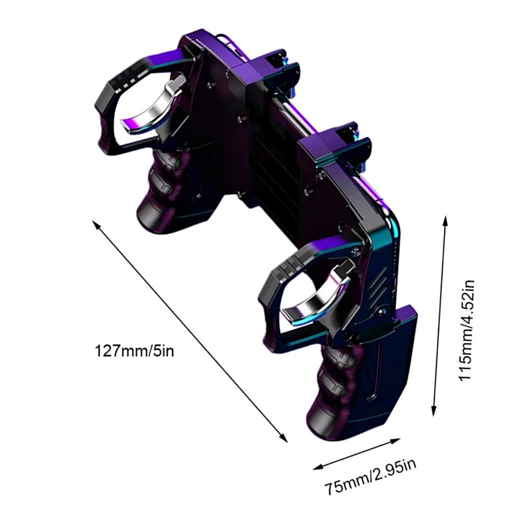 For PUBG Mobile Phone Game Controller Gamepad Joystick Wireless Universal Cell