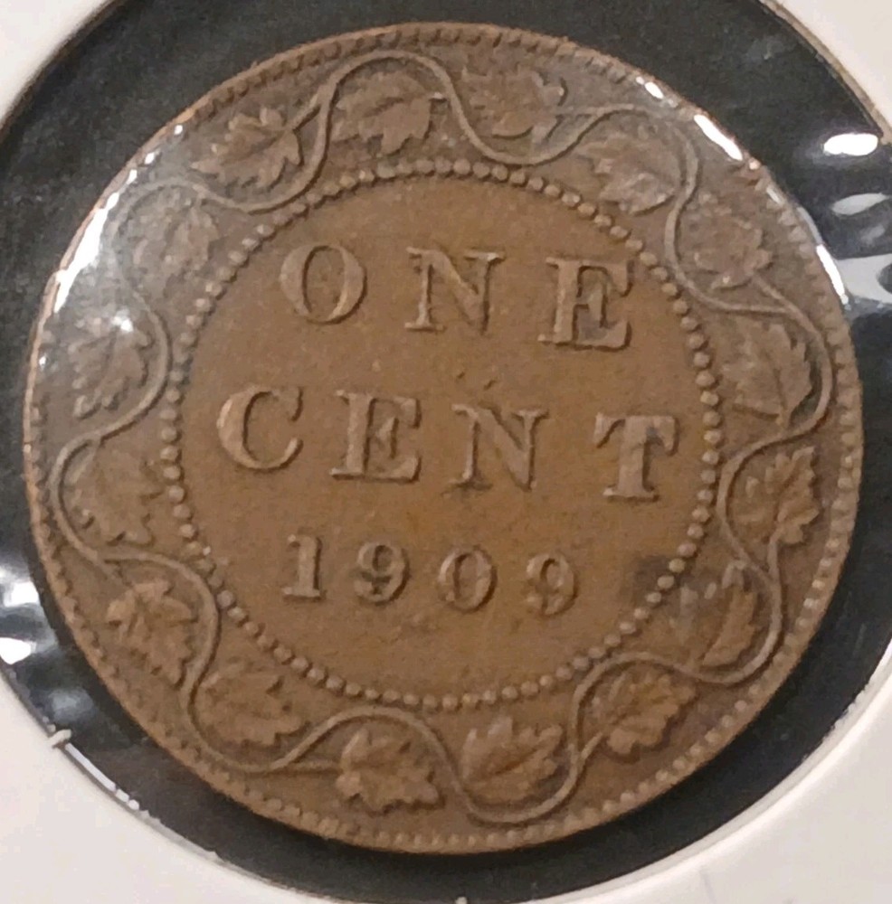 1909 Canada Edward VII Large Cent #3