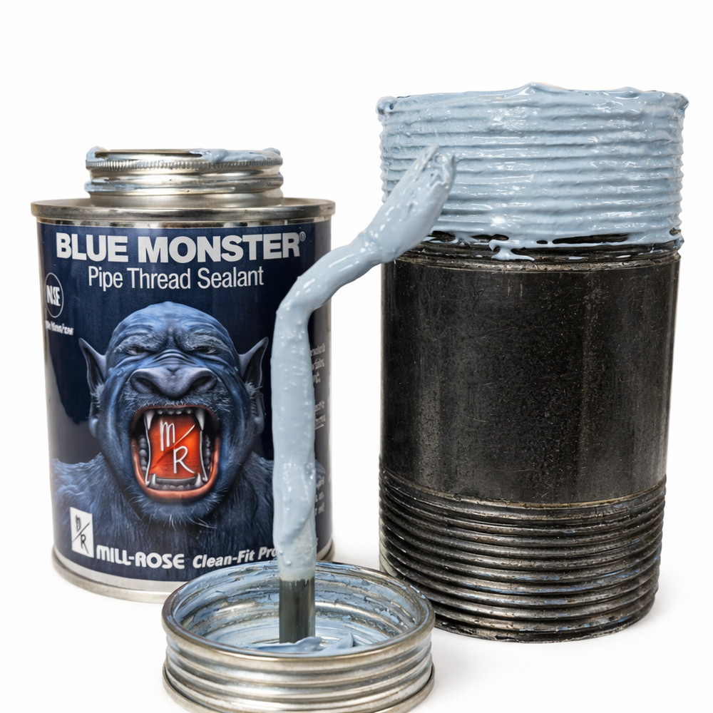 Blue Monster Pipe Thread Sealant Plumbers Putty 4 Oz Sealing