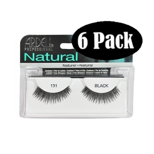 Ardell Professional - Natural 131 Black - 6 Pack