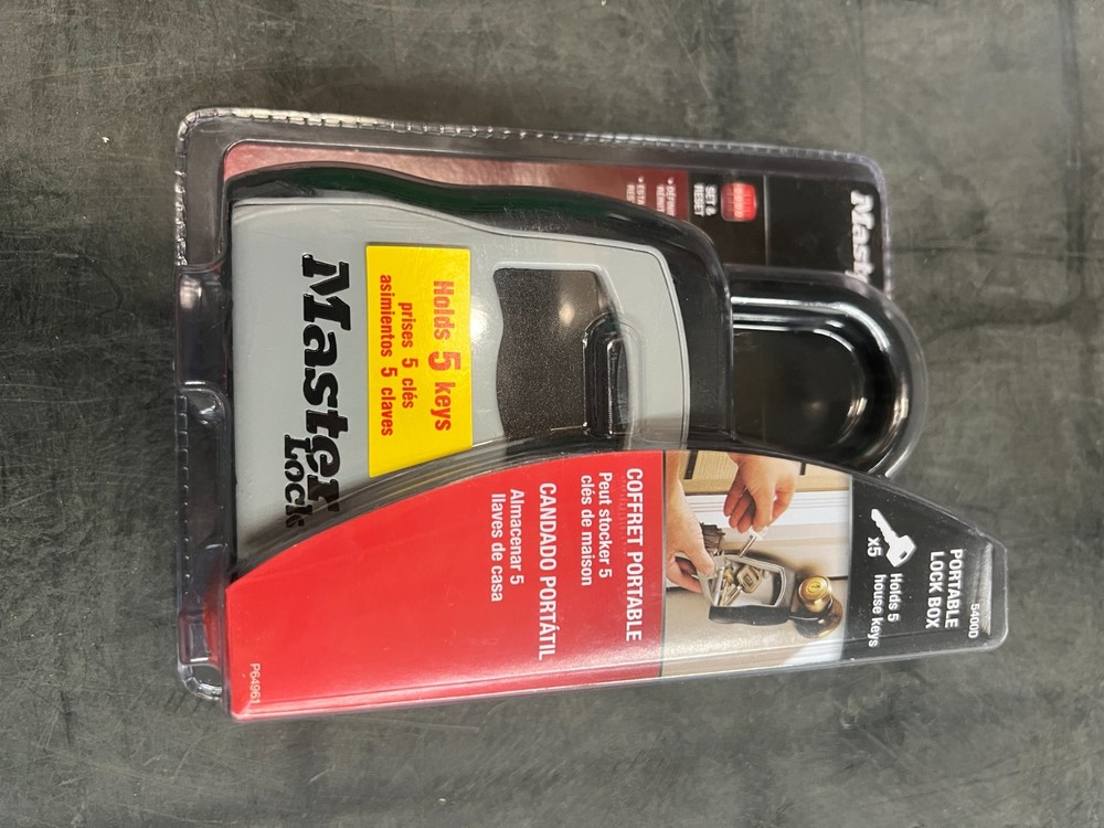 Master Lock 5400DHC Portable Lock Box