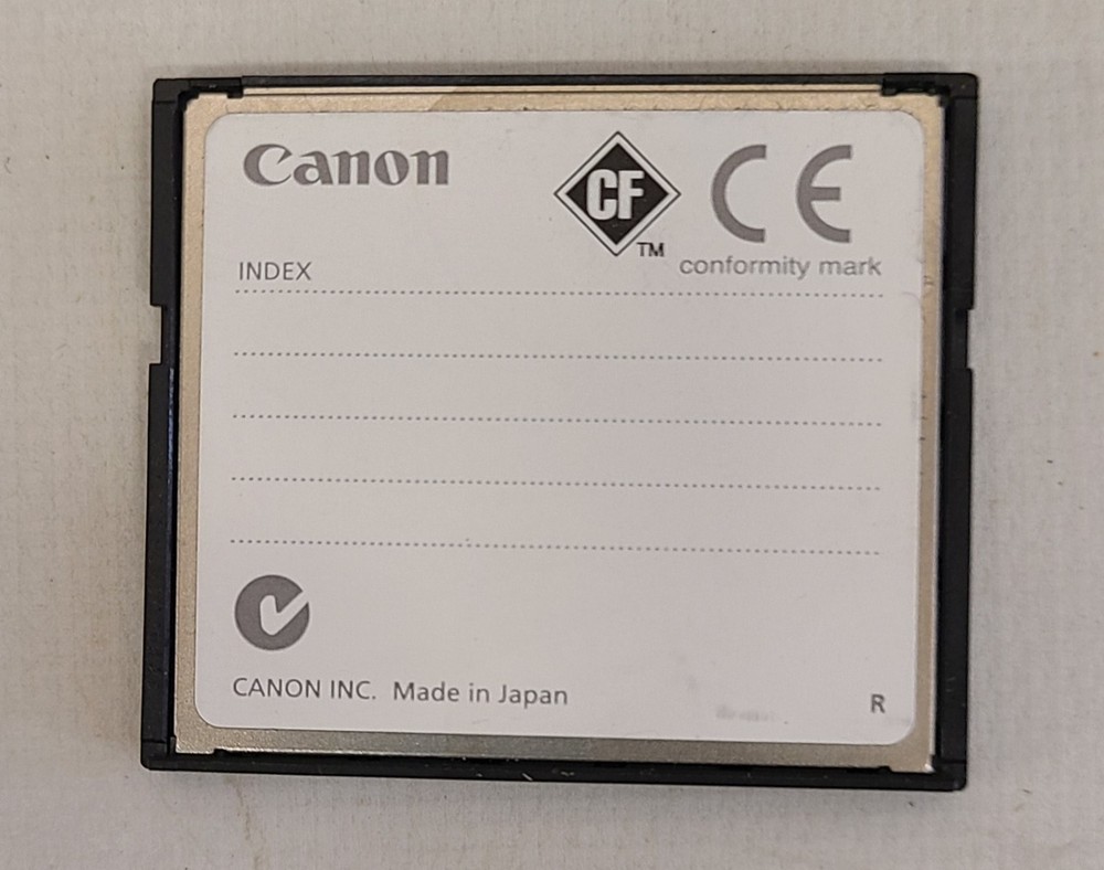 Vintage Canon 32 MB CompactFlash Camera Memory Card