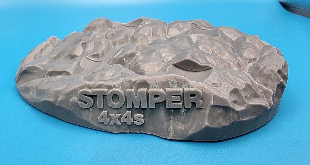Schaper Stomper custom resin 3d printed display stand