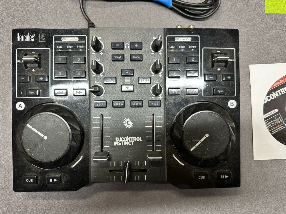 Hercules DJControl Instinct w/Software FREE Shipping