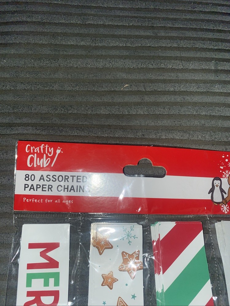 80 Assorted Paper Chains