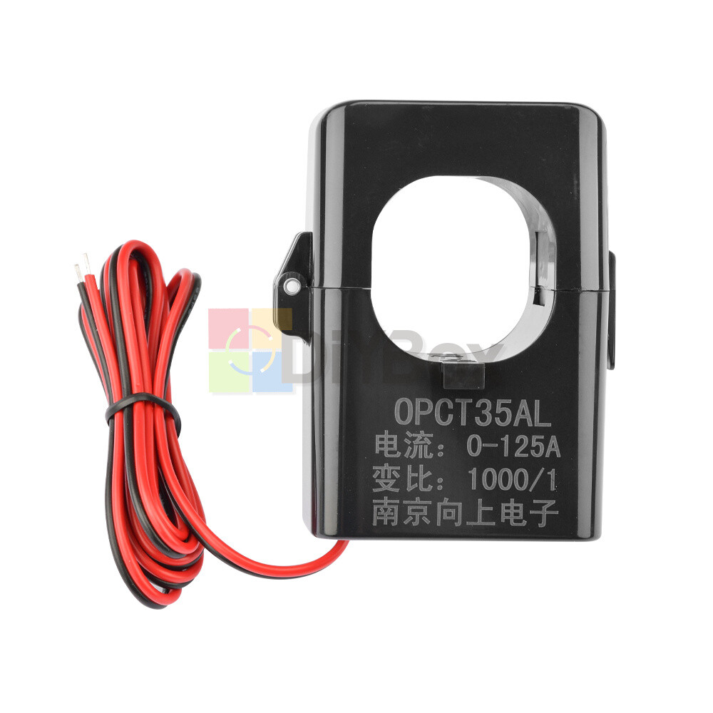 AC Split Core Current Transformer Core CT Open Ratio: 5000/1 Current: 0-630A 20Ω