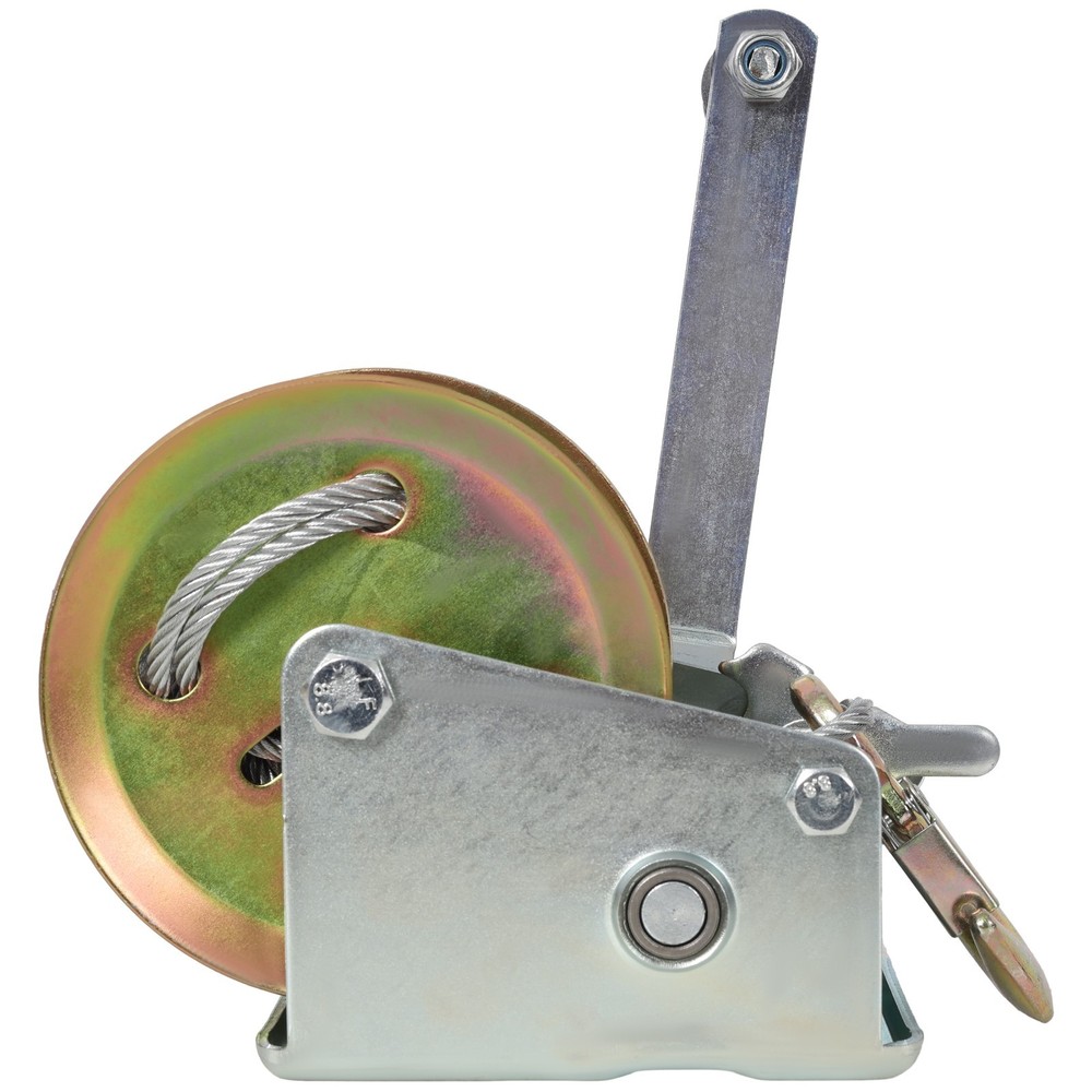 Hand Winch 1200LBS 32.8FT Cable Galvanized Two-Way Ratchet