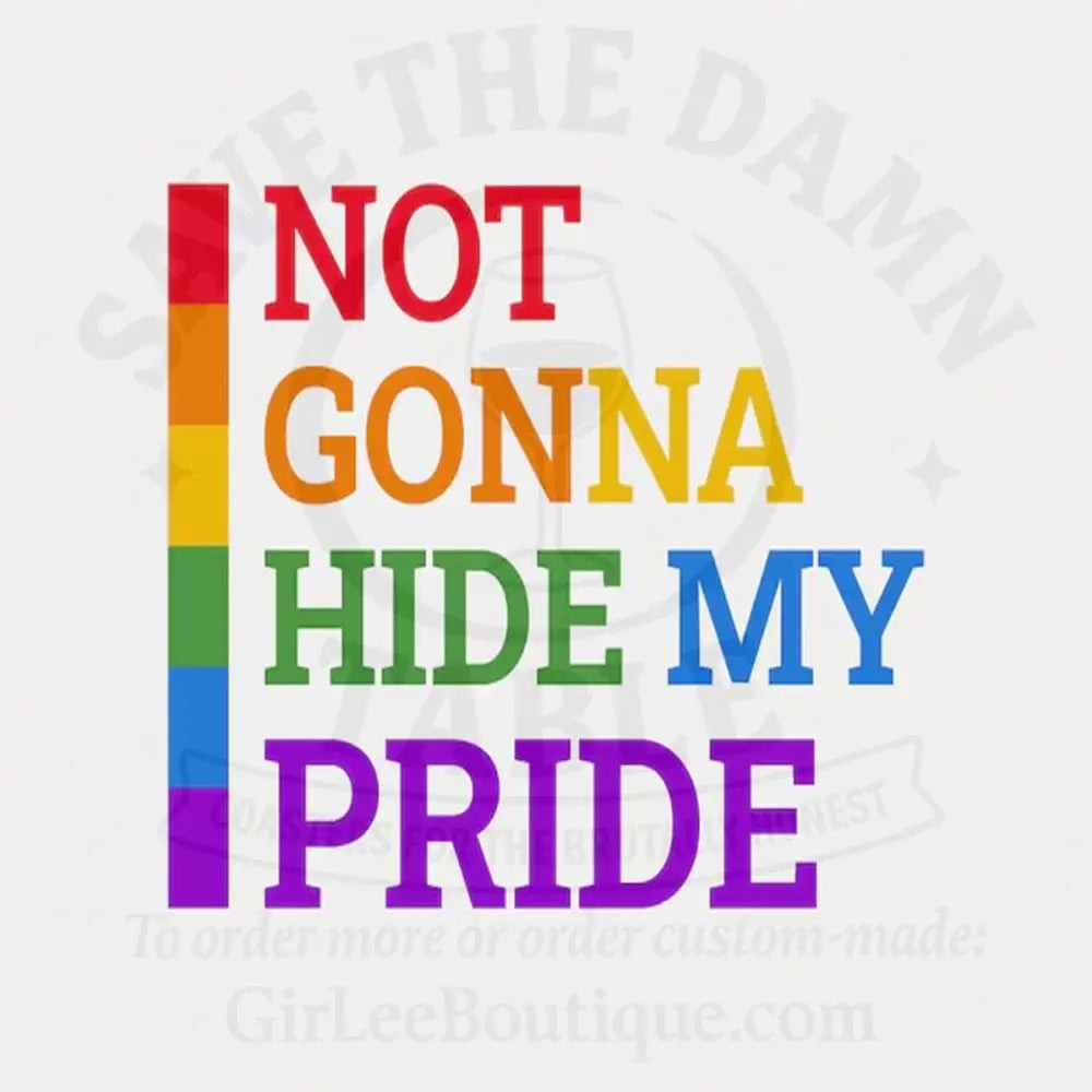 Handmade Coaster: Unapologetically Out