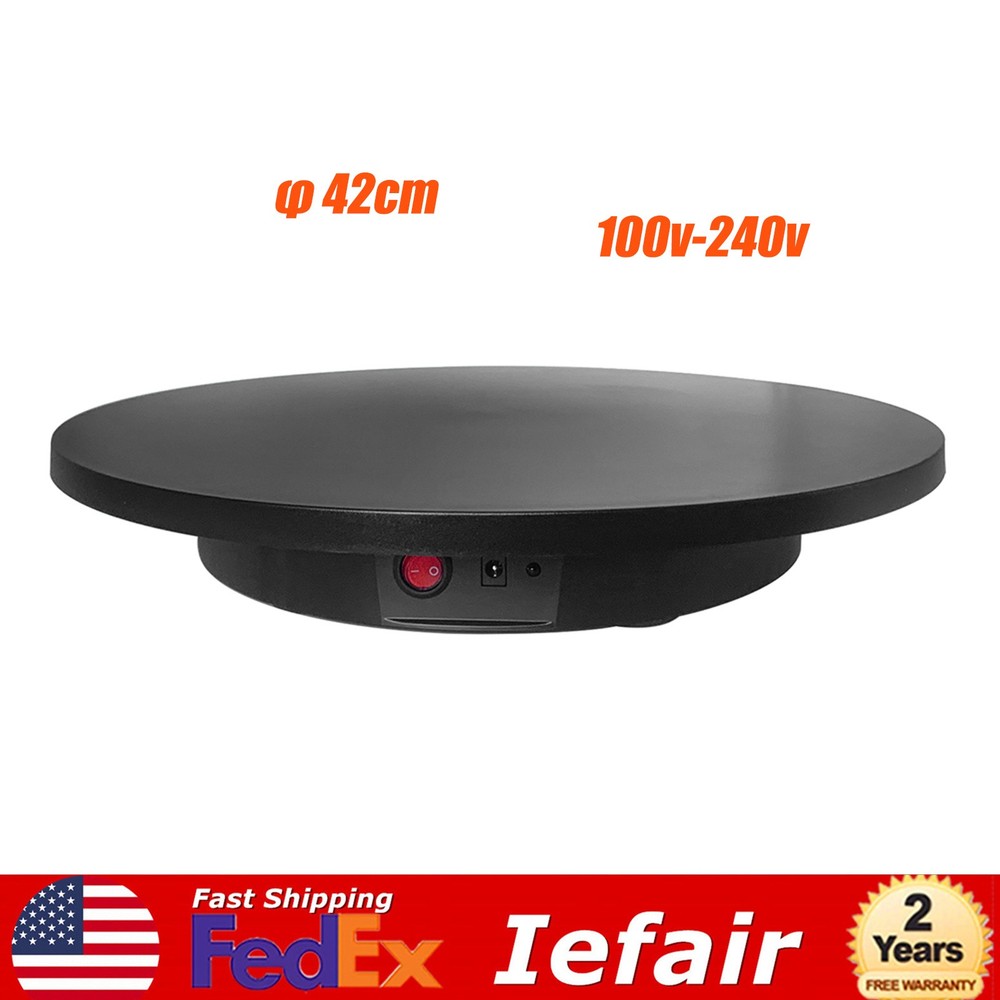 Electric Motorized Rotating Display Stand Turntable 360 Degree w/ Remote Control