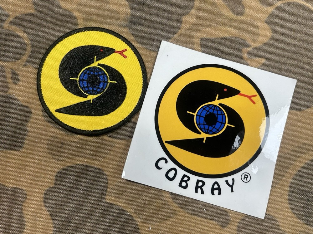 RPB SWD MAC COBRAY Patch And Sticker M10 M11 MAC-10 VTG 80s