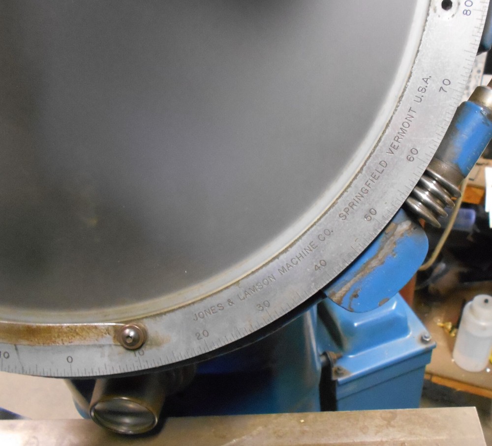 Jones and Lamson 20x Optical Comparator