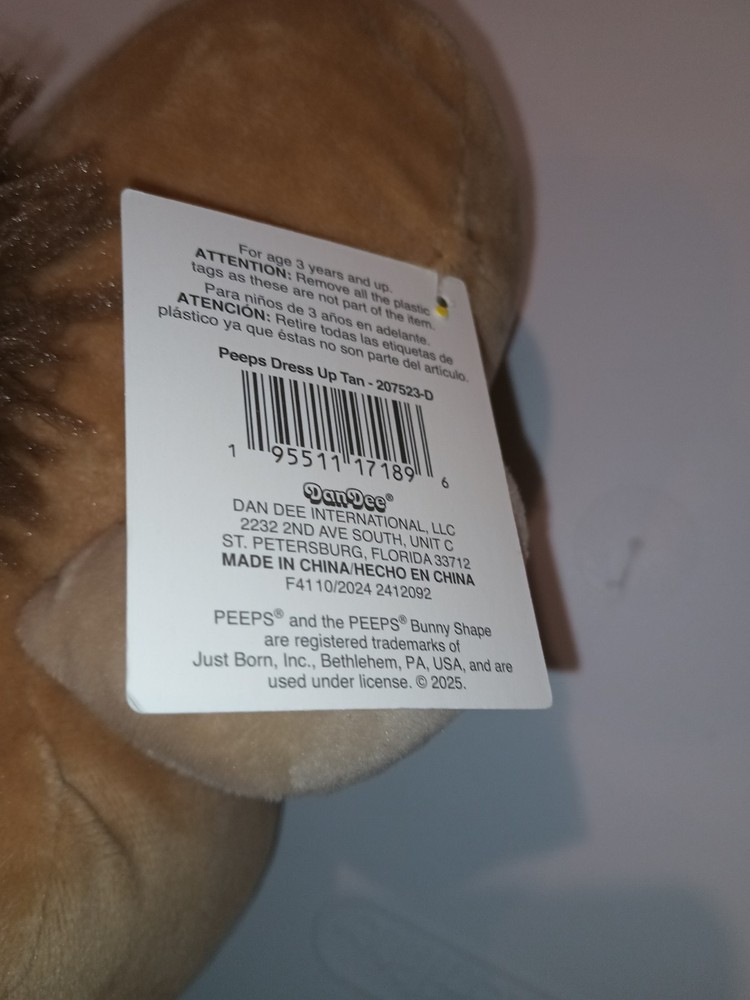 Bull Peep Stuffed Animal