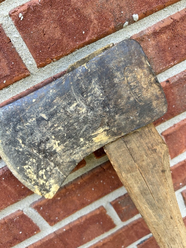 Vintage Dunlap Axe Long Handle 36”