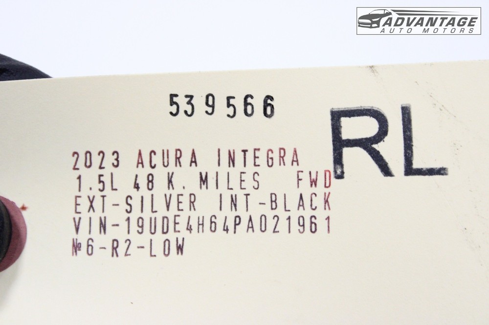 2023-2025 ACURA INTEGRA REAR LEFT BLIND SPOT RADAR SENSOR MODULE BRACKET OEM