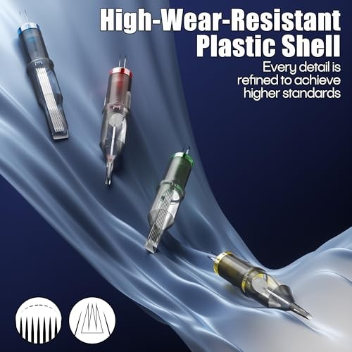 Tattoo Cartridge Needles Assorted Sizes Disposable