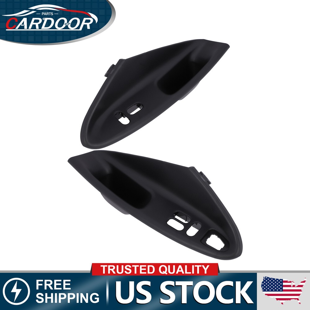 For Ford Mustang 94-04 Black Interior Door Pull Handle Trim Front LH RH