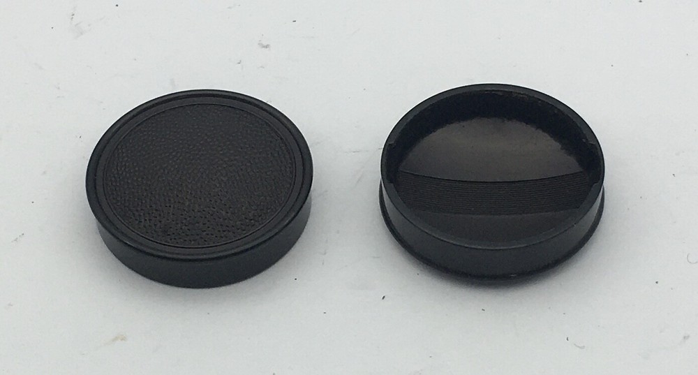 lens (FED, Industar) FRONT PROTECTIVE CAP black plastic Ø36mm internal diameter
