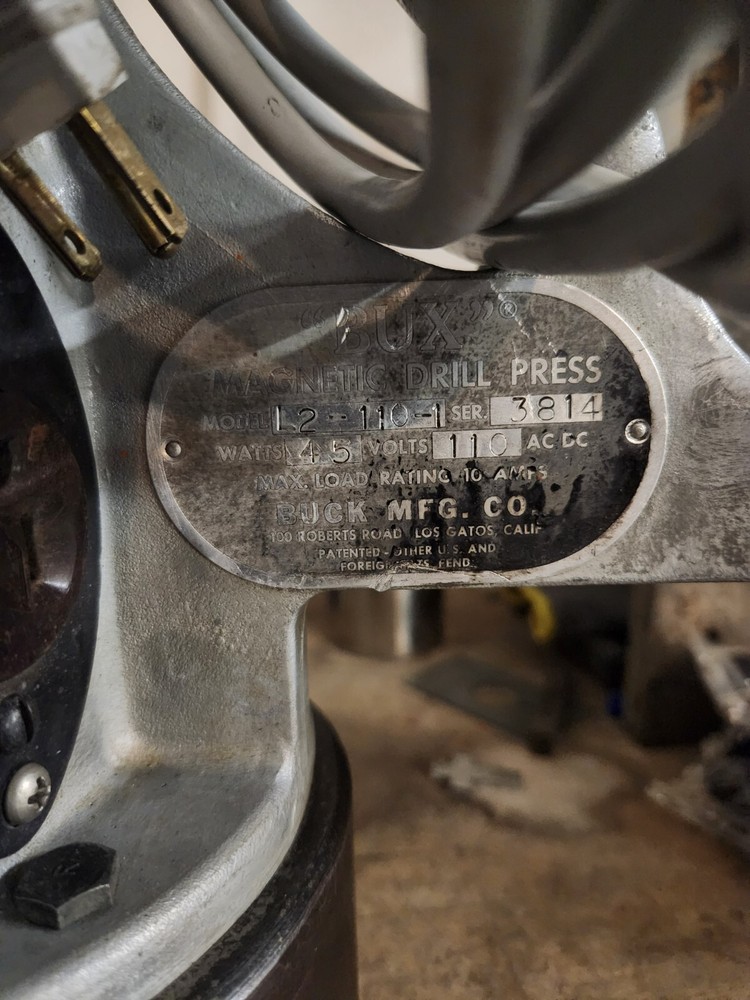 Vintage Bux Electromatic Drill Press