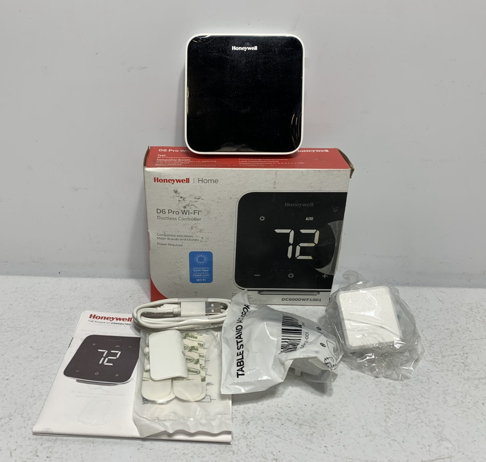Honeywell DC6000WF1001 Ductless Controller Programmable Thermostat