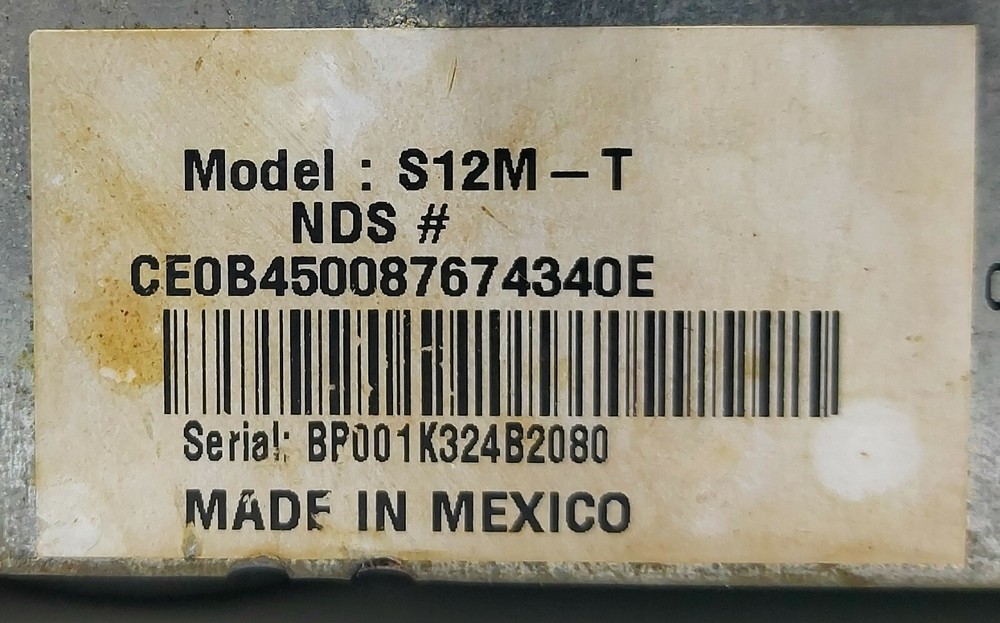 SKY S12M-T Satellite Receiver
