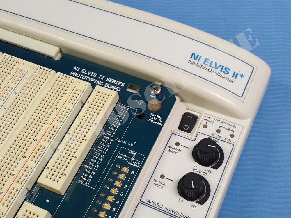 National Instruments NI ELVIS II+ Platform with Prototyping Board