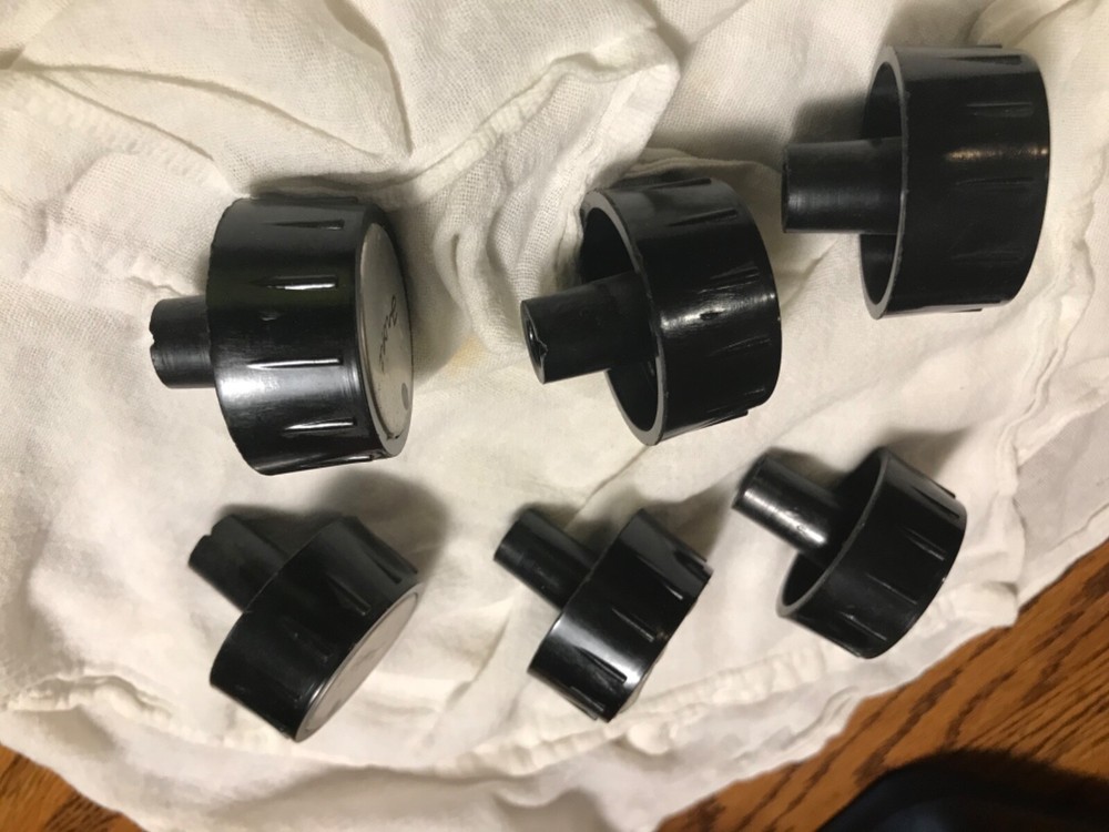 Vintage Gas Range Top Burner Control Knob