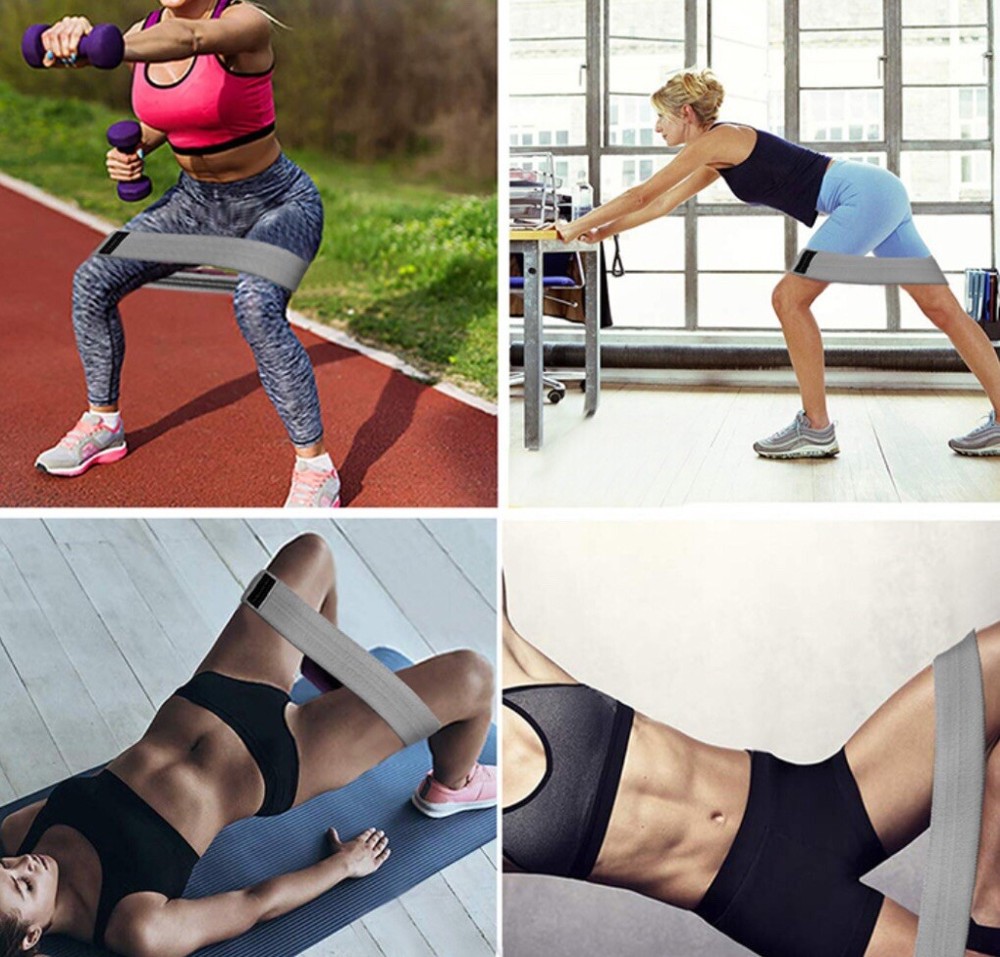 Resistance Bands - 3 Piece Set with Mesh Bag