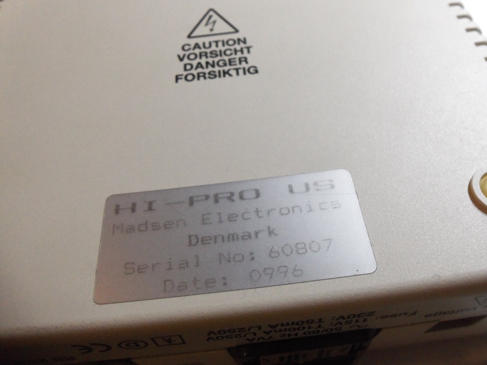 Madsen HI-PRO Noah Compatible Hearing Aid Programmer