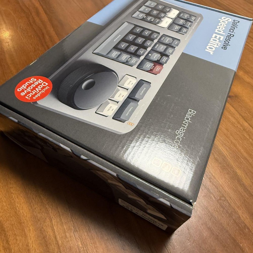 Blackmagic Design DaVinci Resolve Speed Editor Black