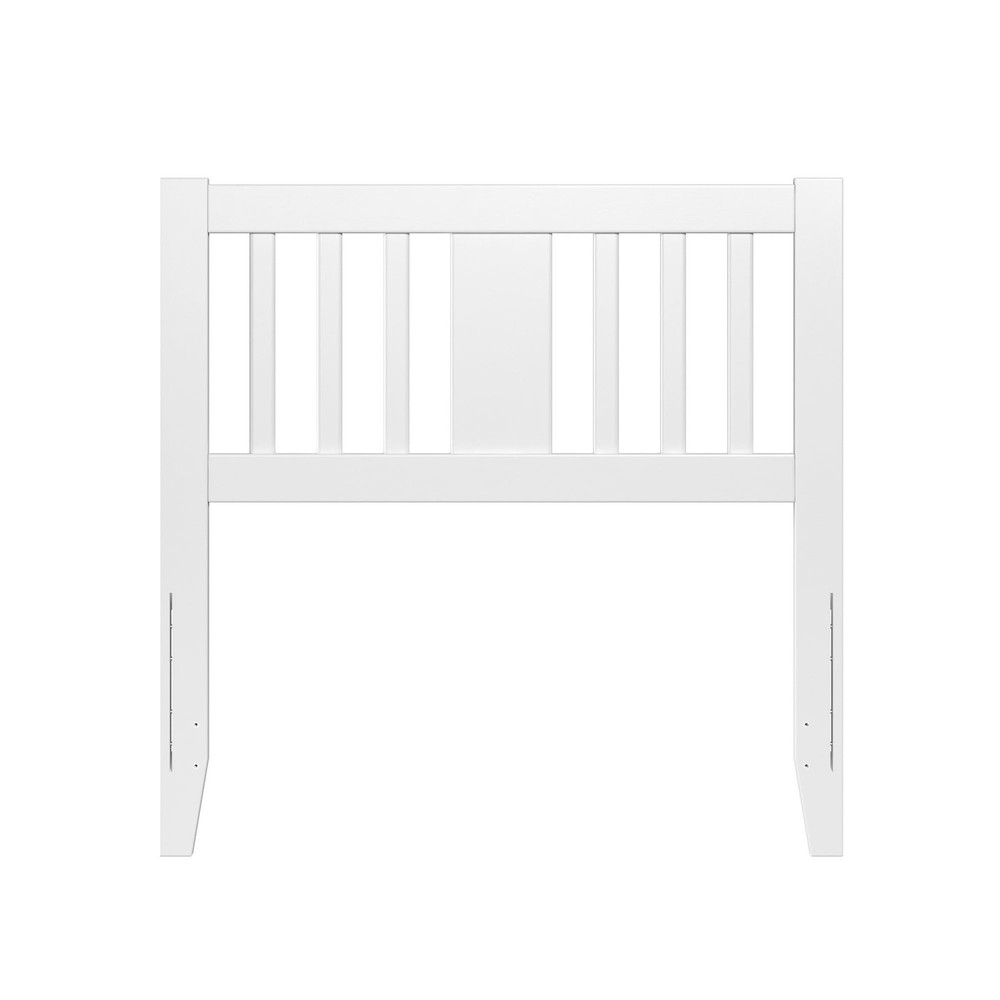 AFI, Tahoe Solid Wood Slatted Headboard, Twin, White