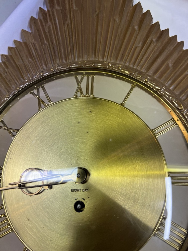 Gil And Roy 8day Diamond Clock/works/w Key