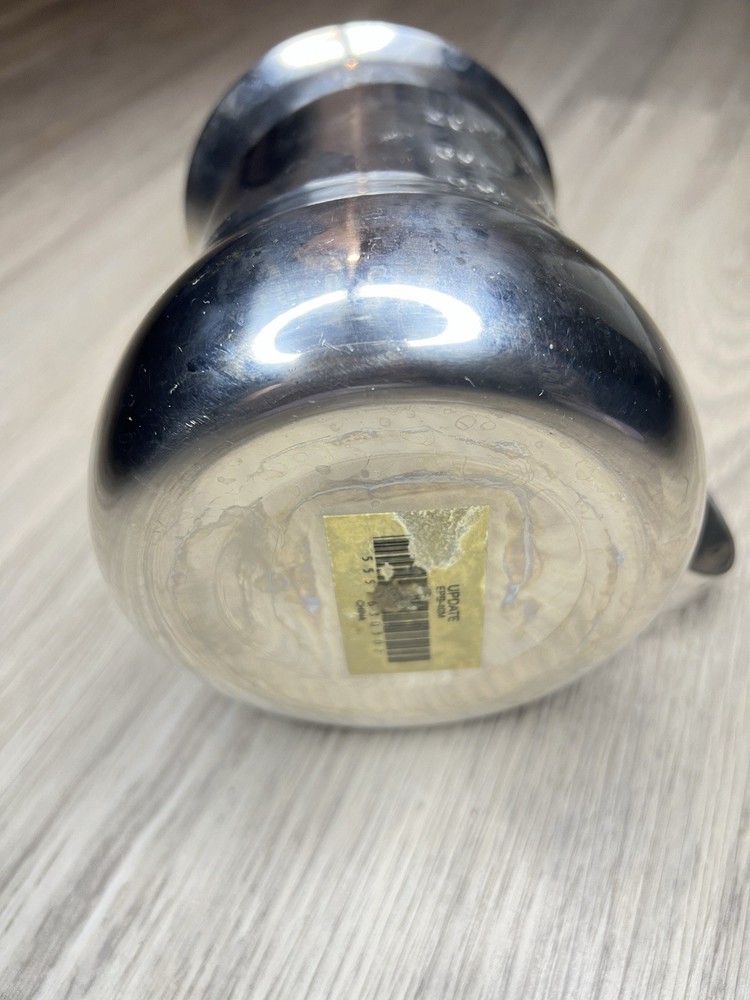 Expresso Milk Pitcher 40 Oz. Capacity Engraved Measuring Scale