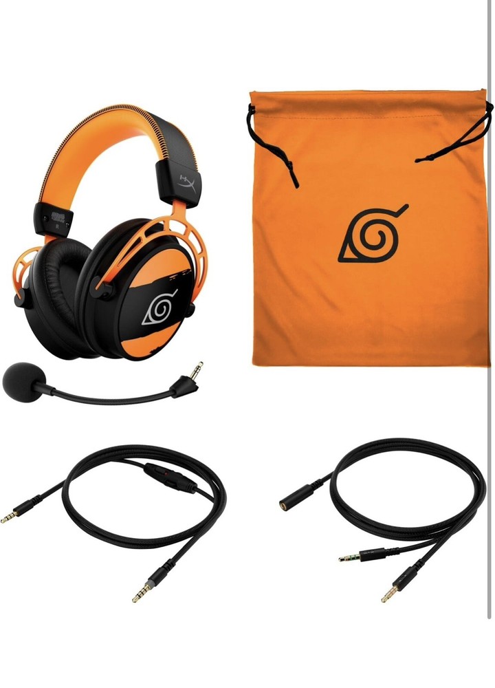 (LAST ONE) NARUTO HyperX Cloud Alpha Wired Gaming Headset (VERY RARE)