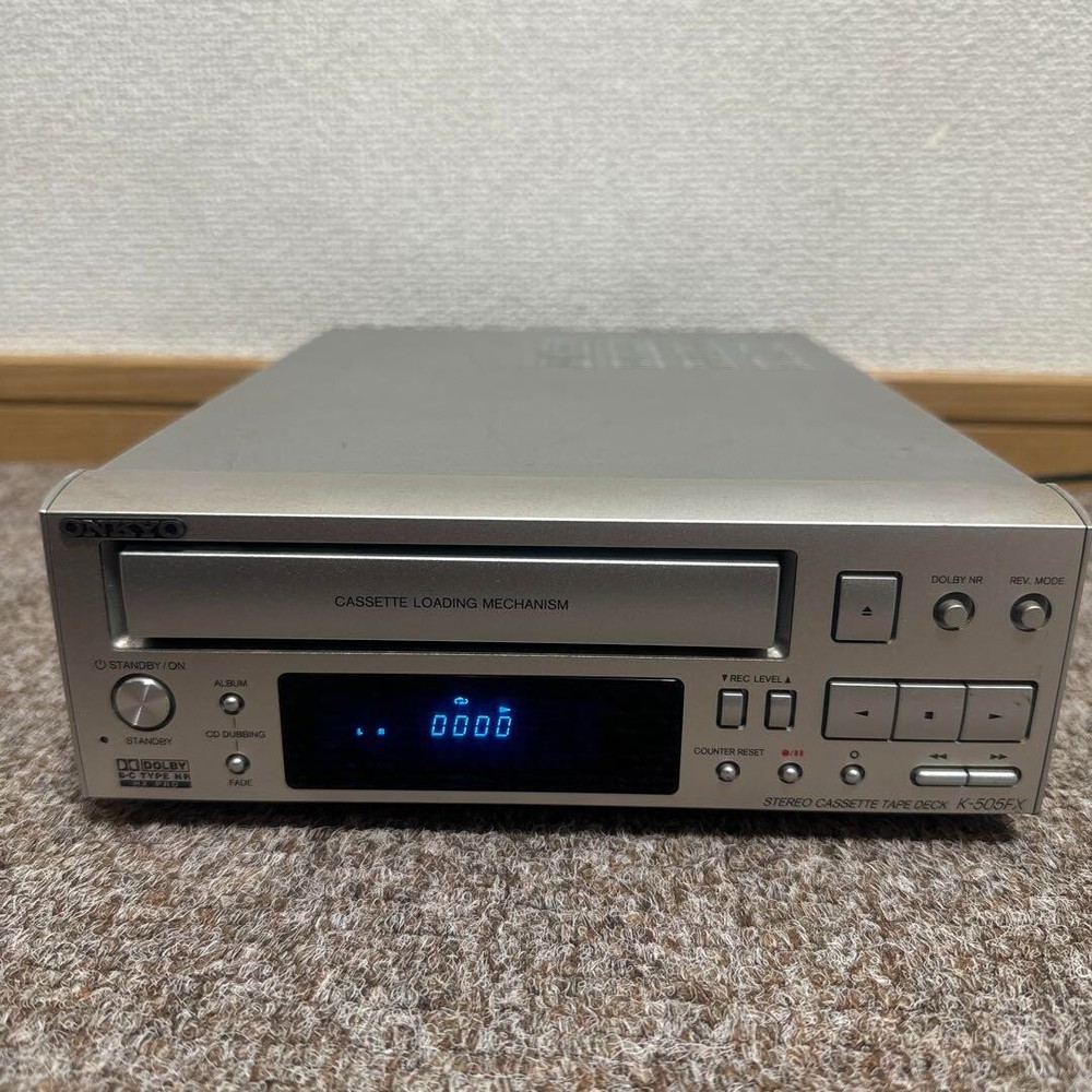 ONKYO K-505FX Stereo Cassette Deck Good