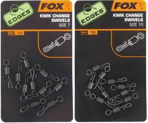 Fox Kwik Change Swivels Size 7 And Size 10