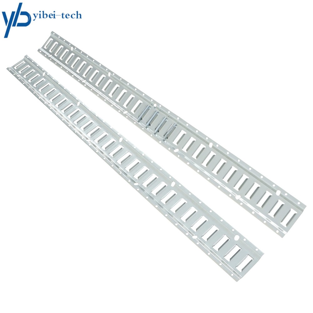 12 Pack 5' E Track Tie Down Rail Kit Galvanized For Vans Trailers Cargo Trailer
