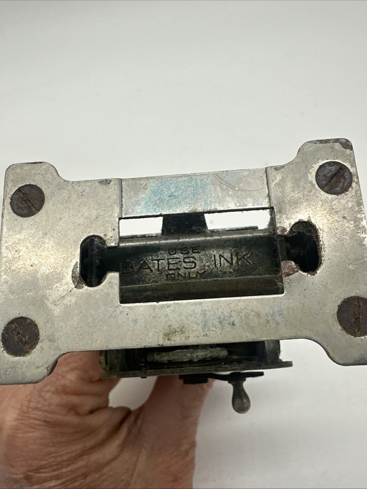 VTG Bates Numbering Machine 6 Wheel Style E In Box