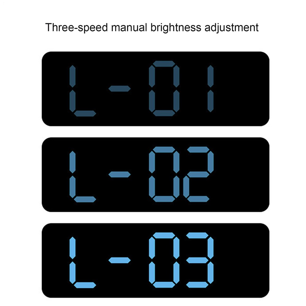 Large Digital Wall Clock Electronic Rectangular LED Display Wall Clock amazing