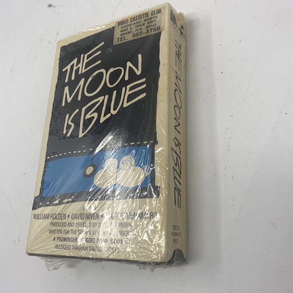 The moon is blue Betamax