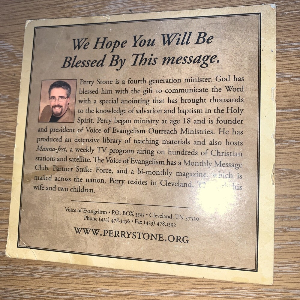 2012 Prophetic Summit By Perry Stone CD