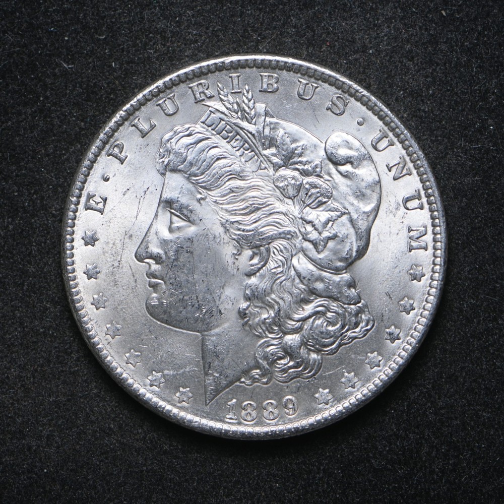 1889 Morgan Silver Dollar BU (cn16237)
